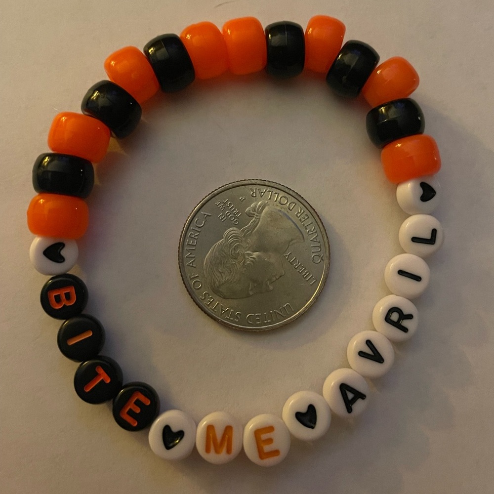 Avril Lavigne Beaded Bracelet